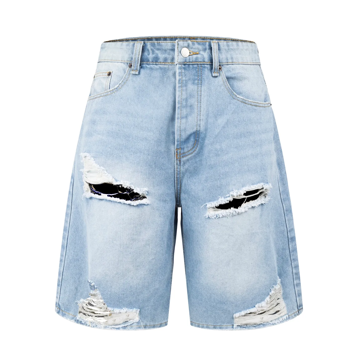 130 Acne Studios New Arrival's highest version of Retro washed and ripped loose denim shorts. The latest New Arrival 26 early spring style Acne Studios SS 26 is here again. The latest New Arrival in the counter, it took three full months of development to make it. Versatile artifact, loose version, same style for men and women. # Size: S M L XL